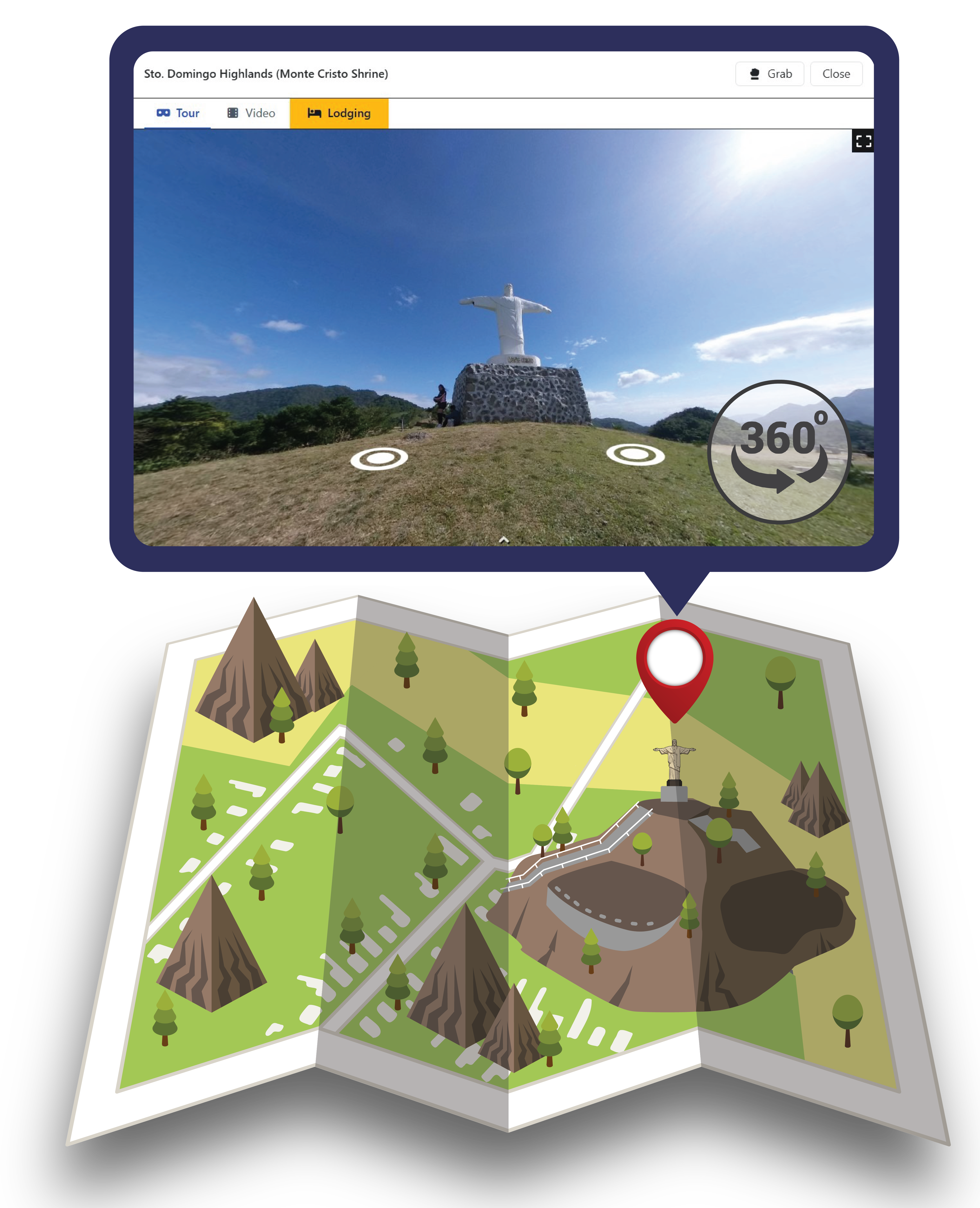 Upbarri 360 degree virtual tour preview